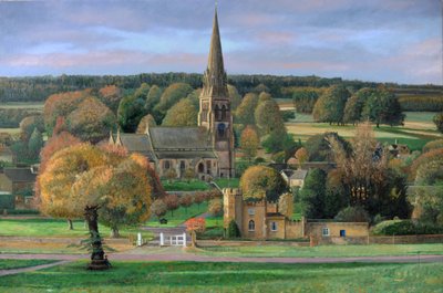 Edensor, Chatsworth Park, Derbyshire by Trevor Neal
